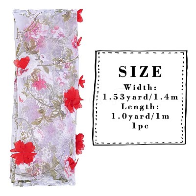 1M Polyester Organza Fabric ORIB-GF0001-02B-1