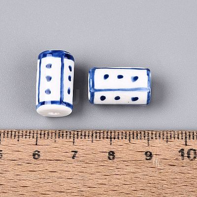 Handmade Porcelain Ceramic Beads PORC-Q005-04A-1