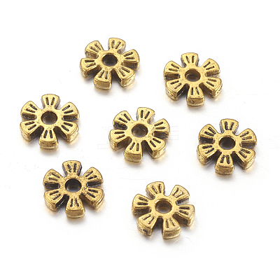 Alloy Spacer Beads LS-PALLOY-R00742-AG-NR-1