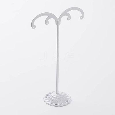 3 Pcs T Bar Iron Earring Displays Sets X-EDIS-P001-02A-1