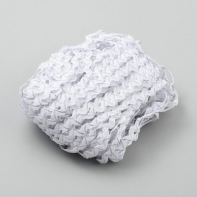 Wavy Polyester Ribbons OCOR-WH0036-95-1
