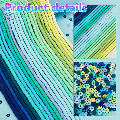 2 Bags Fixed Mixed 25-Color Handmade Polymer Clay Beads CLAY-PH0002-01B-1