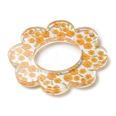 Acrylic Pendants OACR-O007-04B-1