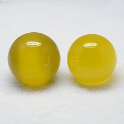 Cat Eye Display Decoration DJEW-D032-40mm-M-1