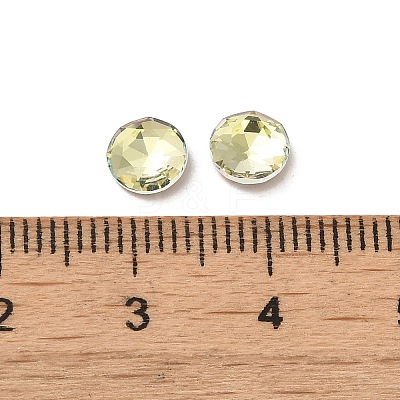 Glass Rhinestone Cabochons RGLA-P037-10A-D337-1