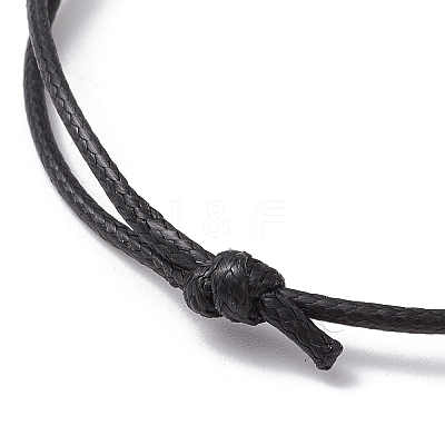 Adjustable Waxed Polyester Cord Bracelet Making AJEW-JB01317-03-1