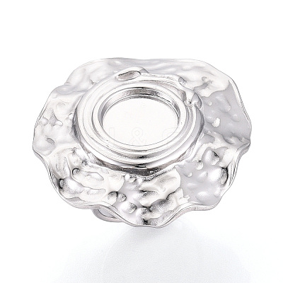Adjustable 304 Stainless Steel Ring Components STAS-T066-72P-1
