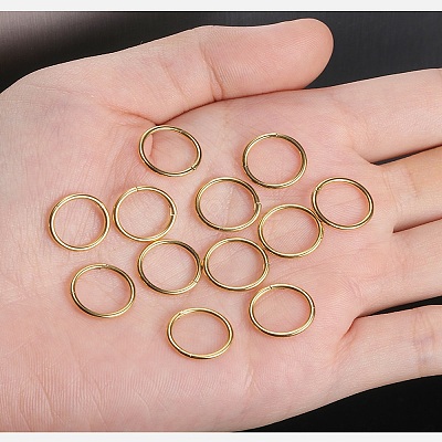 316L Surgical Stainless Steel Hoop Cartilage Earrings WGB51CA-62-1