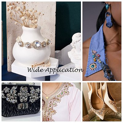 Sew on Rhinestone RGLA-T034-6x12mm-05-1