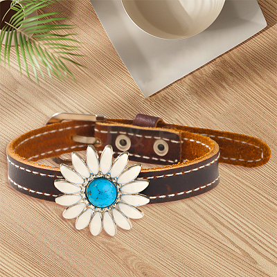 Leather Cord Bracelets BJEW-CL0001-44B-1