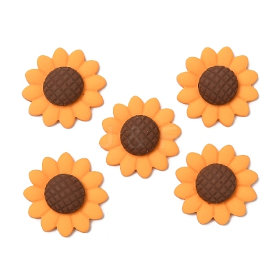 Opaque Resin Cabochons CRES-D001-14-1