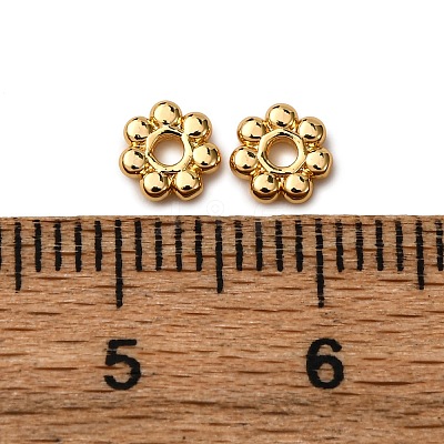 Brass Spacer Beads KK-Z121-05G-02-1