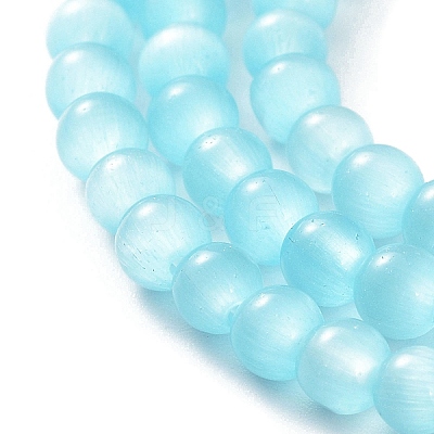 Cat Eye Beads Strands CE-F022-4mm-12-1