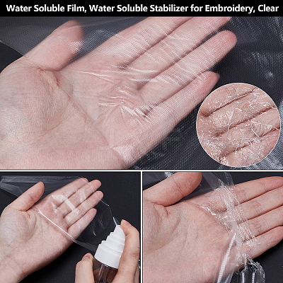 2 Rolls Water Soluble Film DIY-WA0001-25-1