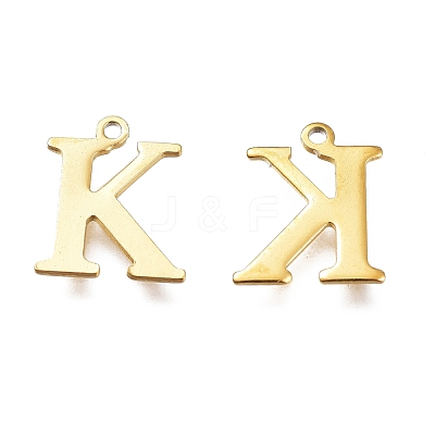 PVD Vacuum Plating  304 Stainless Steel Charms STAS-H112-K-G-1