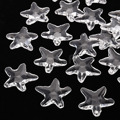 Transparent Acrylic Beads X-TACR-S154-58B-205-1