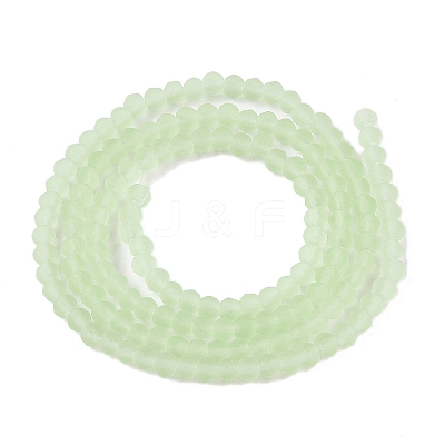 Transparent Glass Beads Strands EGLA-A044-T1mm-MD09-1
