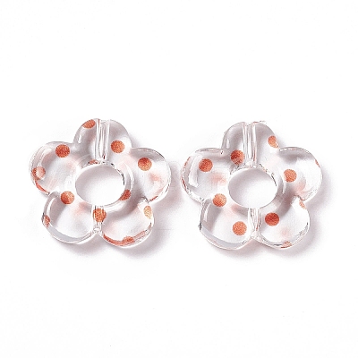 Transparent Acrylic Beads OACR-C009-06C-1