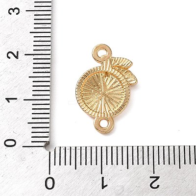 Fruit Theme Alloy Enamel Connector Charms AL-CBA95F4-01KCG-04-1