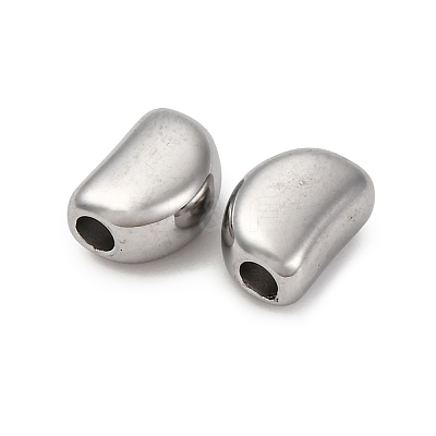 304 Stainless Steel Beads STAS-C128-02A-P-1