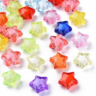 Transparent Acrylic Beads TACR-S152-02A-A-1