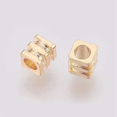 Brass Spacer Beads X-KK-Q735-55G-1