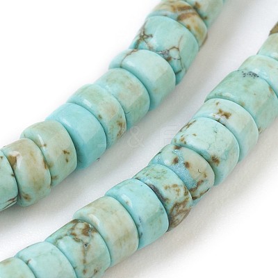 Natural Magnesite Beads Strands G-P398-B01-1