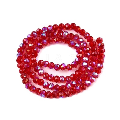 Electroplate Glass Beads Strands EGLA-A044-T3mm-L01-1
