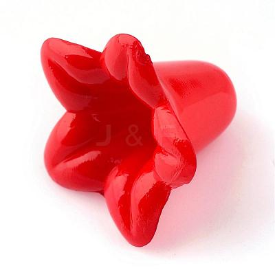 Opaque Acrylic Beads SACR-Q149-C07-1