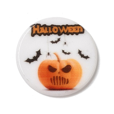 Halloween Series Acrylic Cbabochons OACR-M012-22-1