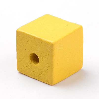 Natural Wood Beads WOOD-R262-15mm-A-1