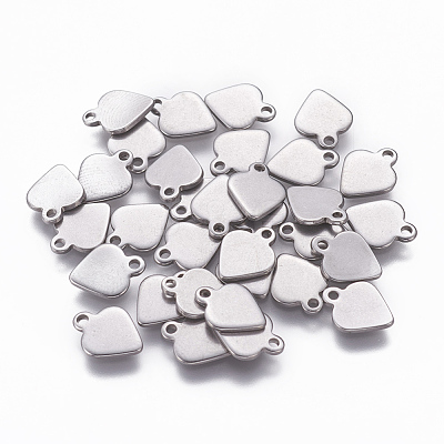 Tarnish Resistant 201 Stainless Steel Pendants STAS-L234-062P-1