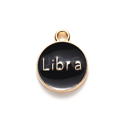 Alloy Enamel Pendants LS-X-ENAM-S124-01A-08K-1