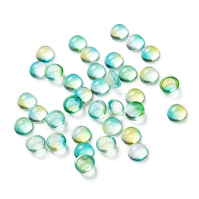Transparent Glass Cabochons GGLA-A005-01B-C-1