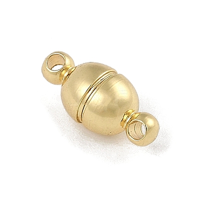Rack Plating Brass Magnetic Clasps KK-Z070-19G-01-1