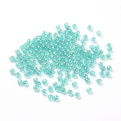 Eco-Friendly Transparent Acrylic Beads PL731-9-1