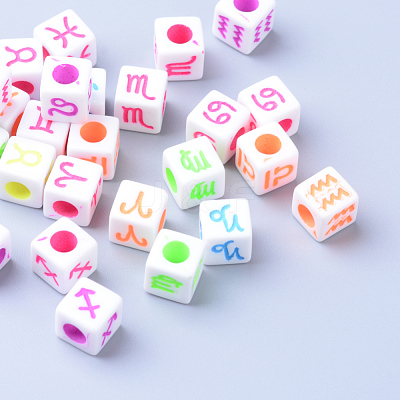 Craft Acrylic European Beads OPDL-S088-03-1
