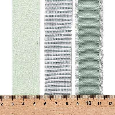 9 Yards 3 Styles Polyester Ribbon SRIB-A014-C10-1