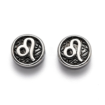 304 Stainless Steel Beads STAS-J033-01F-1