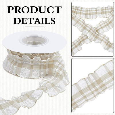 10 Yards Linen Ribbon for Sewing Decoration OCOR-WH20007-03C-1