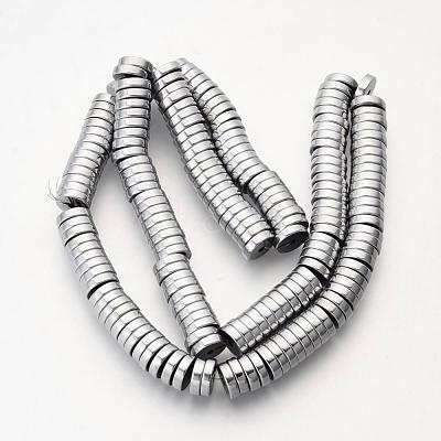 Electroplate Non-magnetic Synthetic Hematite Beads Spacers Strands G-Q486-74I-1
