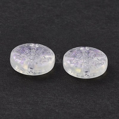 Transparent Acrylic Beads OACR-P007-23-1