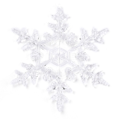 Transparent Acrylic Connector Charms TACR-T028-06A-1