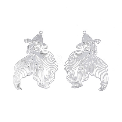 201 Stainless Steel Pendants STAS-N102-24P-1