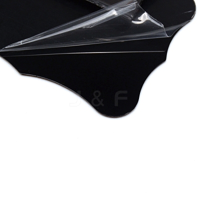 Plastic Label Holders for Wire Shelf Retail Price Label AJEW-WH0258-052-1