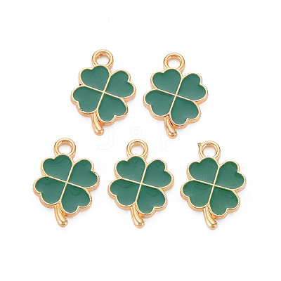 Alloy Enamel Pendants X-ENAM-S121-050F-1