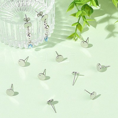 SHEGRACE Brass Stud Earring Findings XGRQ64320-856P-1