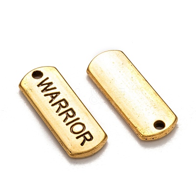 Tibetan Style Alloy Rectangle Pendants TIBEP-Q043-050AG-RS-1