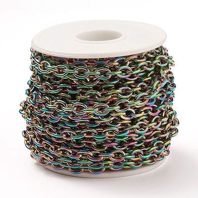 Ion Plating(IP) 304 Stainless Steel Cable Chains CHS-O008-03M-1