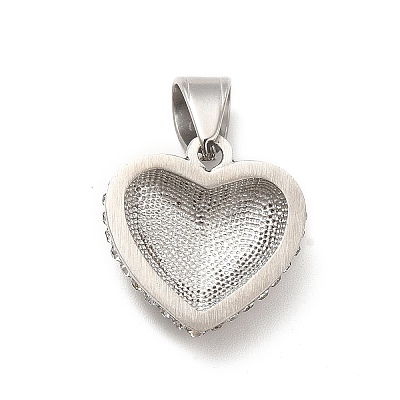 304 Stainless Steel Pendants STAS-K243-24P-1